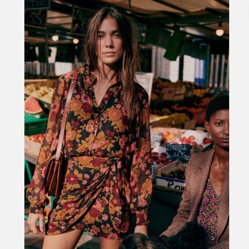 Sezane Capri  Dress - Garden